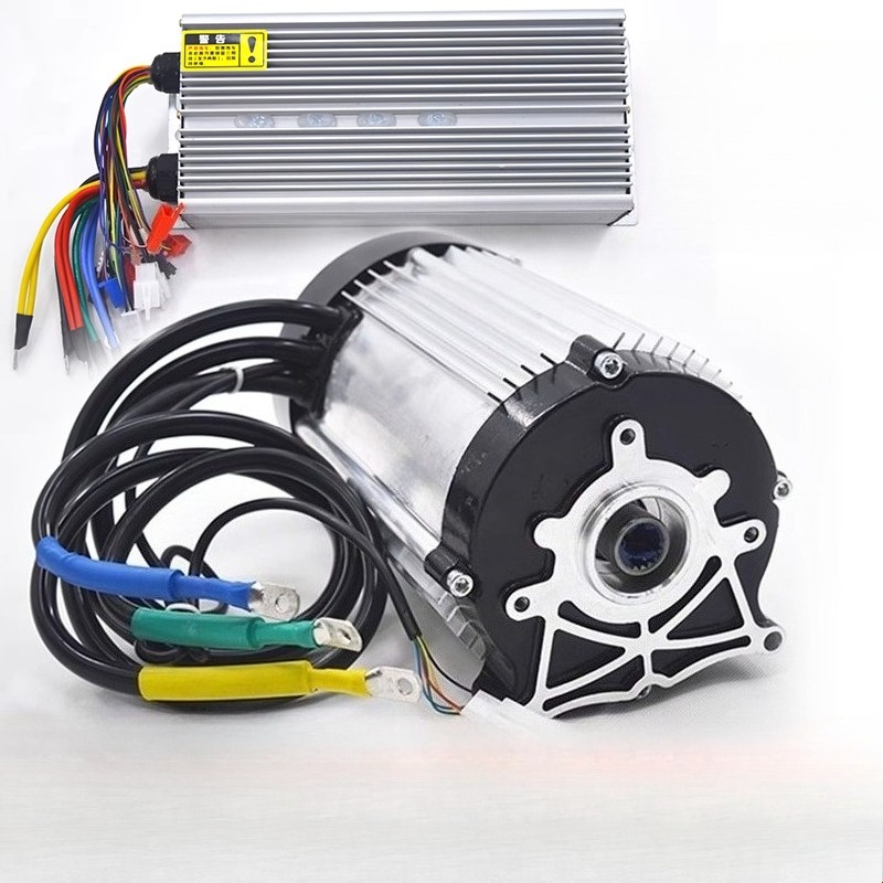 Fardriver Nd72850 Controller - 5000W高出力18歯内部スプライン永久磁石ブラシレス可変速モーター（電動三輪車モーター用）