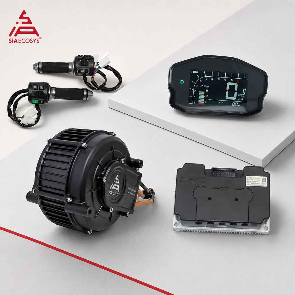 QSMOTOR QS165 V2 5000W 72V 35H - Mid Drive Motor Kit 72V 5000W のレビューと価格