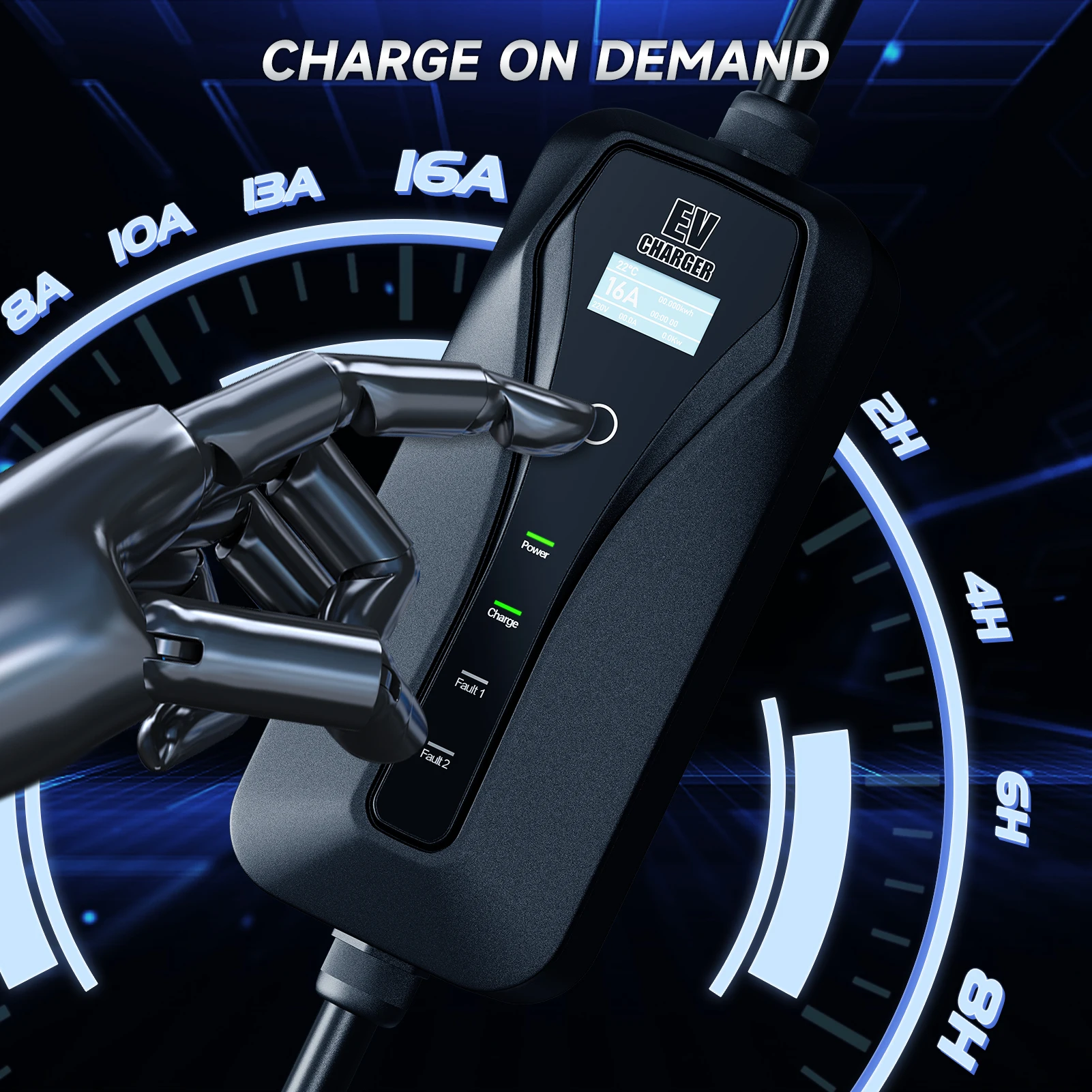 電気自動車充電器,ポータブル電気自動車充電ボックス,11kW - Type 2 Portable Ev Charger 11Kw Cee のレビューと価格
